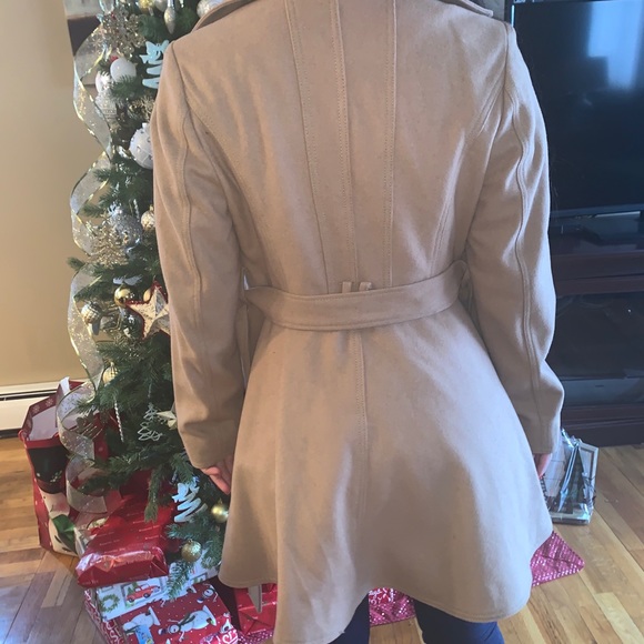 INC Wool-Blend Skirted Peacoat - Picture 5 of 5